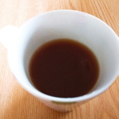 牛乳切らしていて無しですが、コーヒーと紅茶の両方を一度に味わえて美味しかったです♬